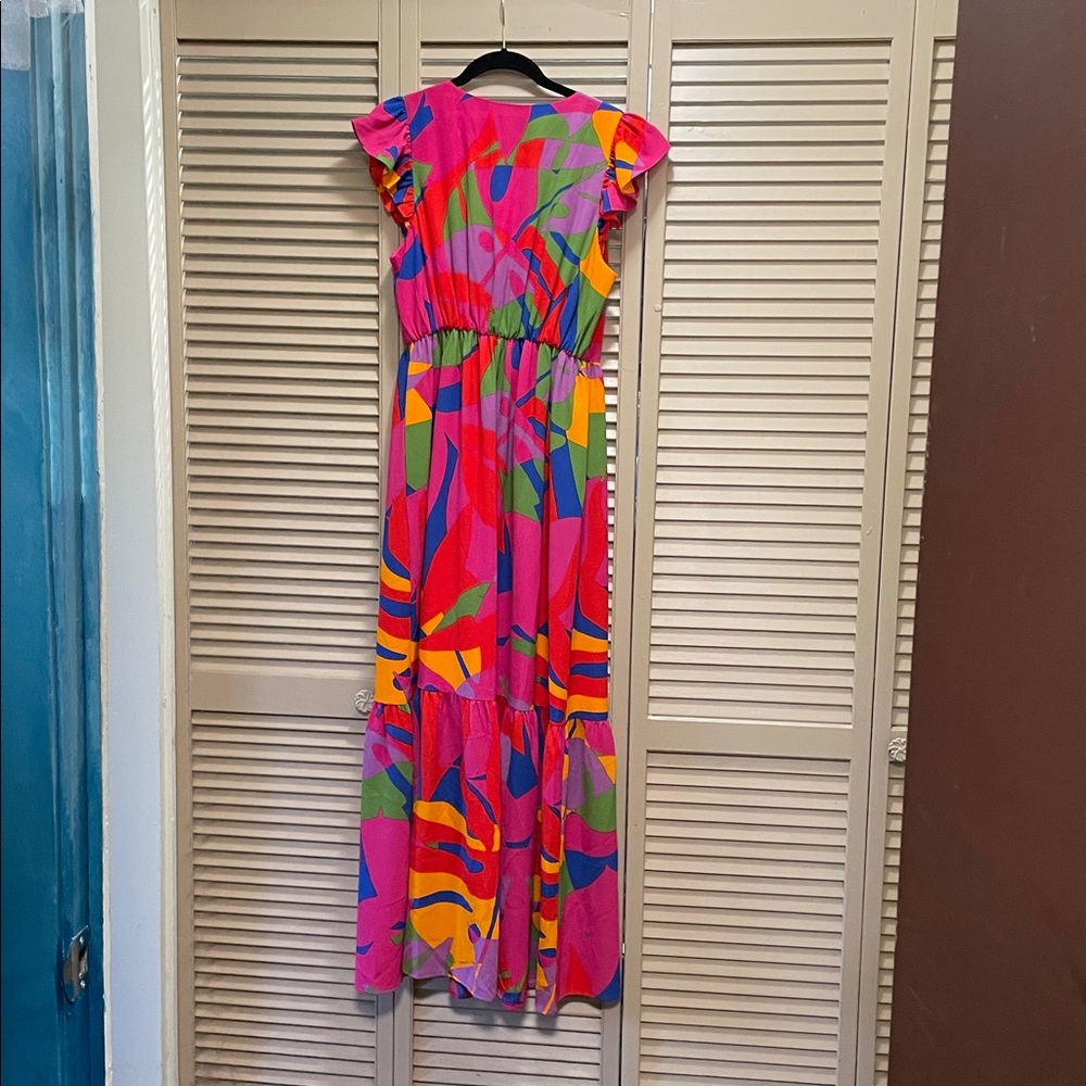 Sugarlips Pink and Multicolor Dress - Picture 5 of 5